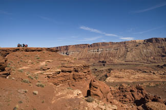 ATV's overlooking Kane Creek