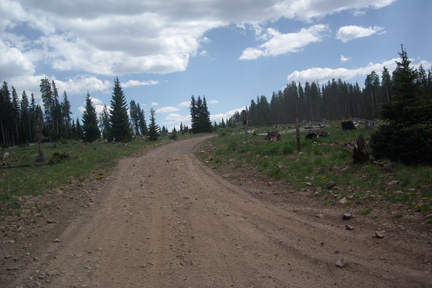 Paiute ATV Trail 01 at intersection of Trail 29