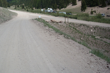 Paiute ATV Trail 01 at the intersection of Trail 88