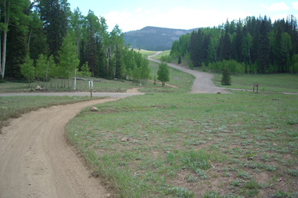 Paiute ATV Trail 01 at intersection of Highway 153